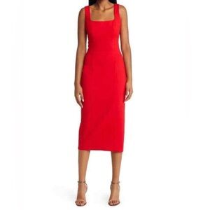 Elliatt Addilyn Bodycon Dress in Red